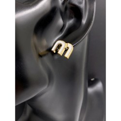 Must see nice elegant earrings 2023SS MIU MIU Miu Miu